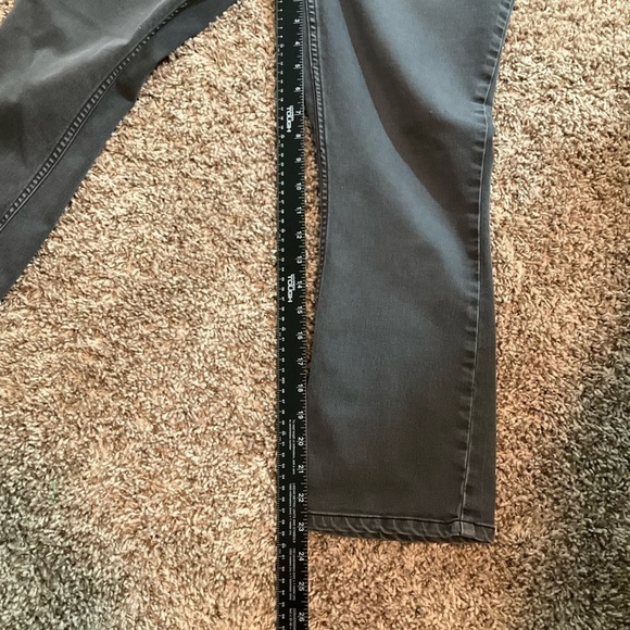 Free People Black Wash Wide Leg Crop Jeans Size 29 - Picture 6 of 6